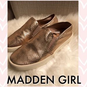 MADDEN GIRL 💓 Rose Gold Slip on Shoes